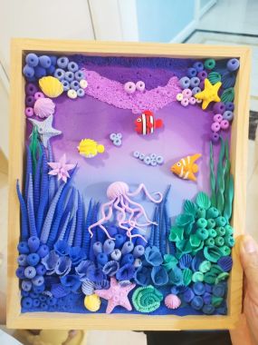 Tô màu mùa hè – Cùng con vẽ tranh acrylic Bạn không cần là họa sĩ để vẽ đẹp – chỉ cần trái tim muốn cùng con tạo nên ký ức!