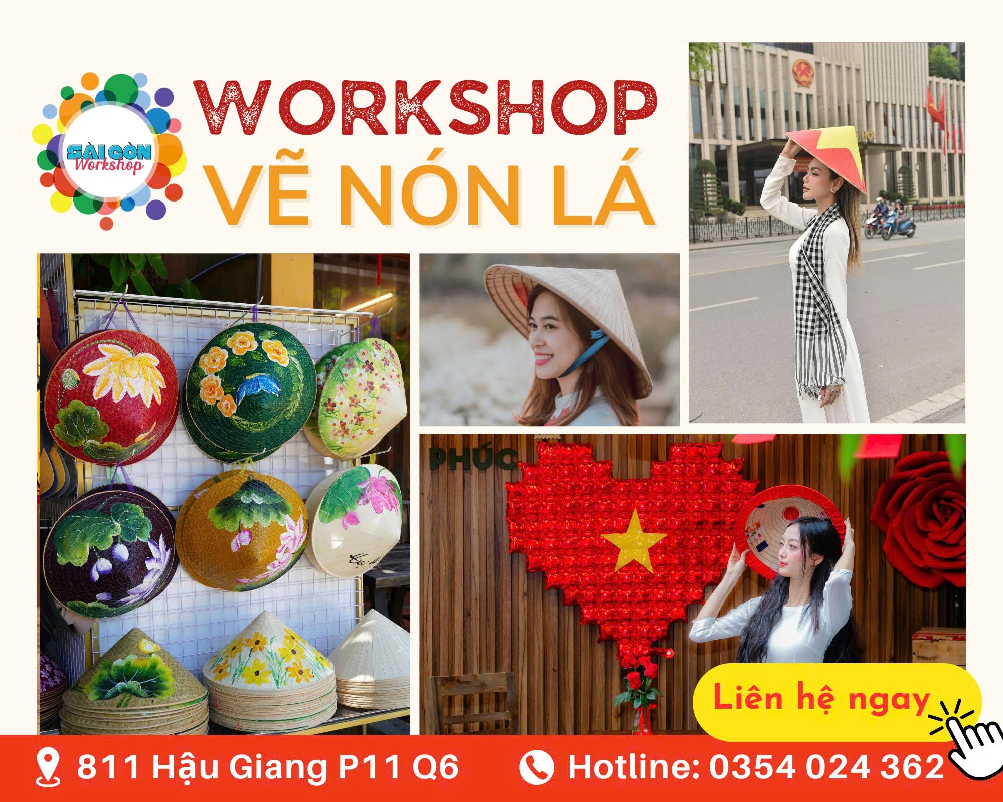 Workshop Vẽ Nón Lá 